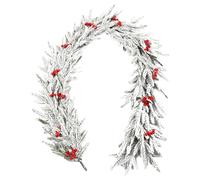 Ghirlanda Natalizia Da Esterni | Corona per Porta d'Ingresso - Ghirlanda Riutilizzabile per Porta Tavolo Cucina Feste Matrimoni Natale Inverno Esterno