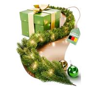 Ghirlanda natalizia - Festone (270 cm, Con illuminazione)