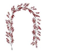 Ghirlanda Natalizia,Ghirlanda Natale 17. 0cm. Decor Di Natale Rattan. Fai Da Te Garland Albero Ornamenti Green Tree Rami Forniture For Feste(B-2)