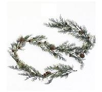 Ghirlanda Natalizia,Ghirlanda Natale 17. 0cm. Decor Di Natale Rattan. Fai Da Te Garland Albero Ornamenti Green Tree Rami Forniture For Feste(C)