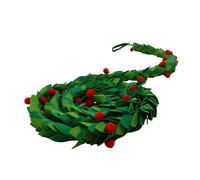 Ghirlanda natalizia in feltro, striscione multiuso per mensola del camino