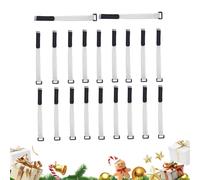 Ghirlanda natalizia in nylon, 15 x 2 cm, cinghie decorative regolabili per ghirlande con set da 20 pezzi, ringhiere per scale, recinzioni, ghirlande natalizie, per casa, ufficio, scuola, fattoria