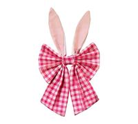 Ghirlanda pasquale Decorazione natalizia con fiori artificiali con uova Pasqua e fiocco per la celebrazione del festival della porta Piegatura dei coni fatti a mano