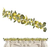 Ghirlanda per la decorazione natalizia - Decorazione da appendere | Ghirlanda natalizia con luci da fiaba, per camino, finestra, parete, camino, aula, festa di Capodanno