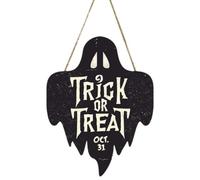 Ghirlanda per porta di Halloween a forma di fantasma spettrale