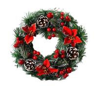 Ghirlanda Simulazione Natalizia per Porta Finestra da Appendere a Parete Facile