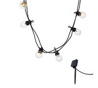 Ghirlanda solare 10 globi 5.7M PARTY CLEAR SOLAR
