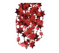 Ghirlanda Stelle rosso 270 cm