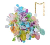 Ghirlanda Tinsel Pasqua Porta Decorazione Riutilizzabile e Modellabile