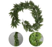 Ghirlanda verde flessibile 190 cm per creativi per composizioni natalizie
