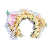 Ghirlande da sposa con fiori per matrimonio, corona da spiaggia, accessorio per capelli, accessorio per capelli da donna