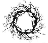 Ghirlande di Halloween, Realistic Dried Fork Wreath 40cm for Spooky Display