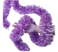 Ghirlande di lamé, Ghirlanda Orpelli Multicolor 200cm x 9cm Confezione Da 2/4/6/8/10 Pz(Color-a,6PC)