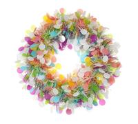 Ghirlande di Natale per Porta di casa, 40 cm, Decorazione con Illuminazione, per finestre, casa, Interni, Esterni, Cucina, Feste, Matrimoni, Fattoria, Soggiorno