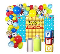 Ghirlande di Palloncini Boy Striscioni Sfondo Story Decorazioni per Foto Articoli per Feste Fotografia Forniture per Feste
