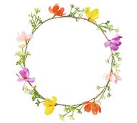 Ghirlande floreali per capelli per donne e ragazze con fiori accessori per capelli per matrimoni e festival