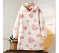 Ghirlande in pile spesso HedHirt Dress, Sle Long Lungo, Carino a forma di cuore, Riccio e comforabile, Fit ampio, Lunghezza media, Adatto per l'uso domestico 8Y,9Y,10Y,11Y,12YFrutta & verduraPoliester