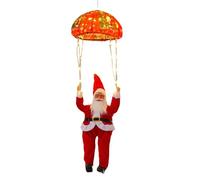 Ghirlande luminose natalizie per esterni Babbo Natale 8 modalità LED | Luci solari natalizie per esterni Babbo Natale per albero, finestre, soggiorno, camera da letto, giardino, cortile, patio, Po