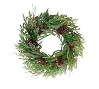 Ghirlande NatalizieE ghirlanda di vite flessibile con radice per tutto l'anno stagionale porta d'ingresso parete finestra fattoria