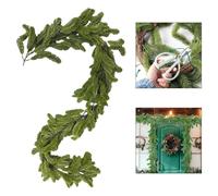 Ghirlande verdi natalizie pieghevoli 190 cm perfette per ogni occasione