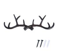 Ghisa Mare Ancoraggio Mare Gancio Parete - Metallo Decorativo Gancio (Cervo Corna)