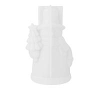 Ghisa natalizia in silicone per fondere la cera, cioccolato e decorazioni per feste, per realizzare regali