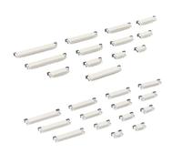 GHJ567RE 10 Pz FPC FFC Connettore Presa Passo, 0.5mm 1.0mm 4/6/8/10/12/14 16/20/24/30/34/40/50 Pin Tipo Verticale Perni di Disallineamento Piatto(1.0MM,14P)