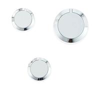 GHJ567RE 3 Pezzi Manopola di Controllo del Timer 'asciugatrice 2×WH01X24378 1×WE01X24552 for General Electric, for Sears, for RCA