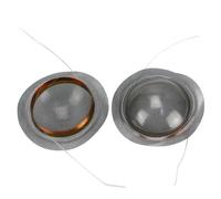 GHJ567RE for ghxamp 28mm Nucleo Treble Voice Coil Diaframma in for Cristallo Nero Traslucido Film Tweeter Altoparlante Riparazione 1Pairs