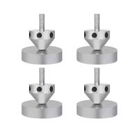 GHJ567RE for Preffair M6 Altoparlante in Acciaio Inossidabile Isolamento Spike Piedi Stand Cono serranda for registratore Giradischi HiFi AMP Regolabile in Altezza