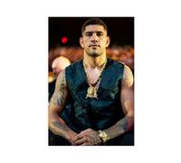 GHJIG Poster su tela di Alex Pereira con atleta di boxe, senza cornice, 50 x 75 cm