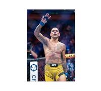 GHJIG Poster su tela di Alex Pereira con atleta di boxe, senza cornice, 50 x 75 cm