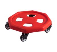 Ghjkldha Ab Roller Wheel, Trainer Disc, Portable Abdominal Workout Equipment, Double Wheel Stability Design, Home Fitness Gym Tool for Men Women Home Gym Living Room Exercise Use 29x29x10cm