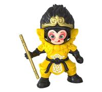 Ghjkldha Ape Plush, Face Changing, Funny Decorative, Ideal for Desk, Display Cabinet, Unique Kids, Adults, Home, Office, Ideas Decoratives Animal Figure, 3.54x2.28x4.76 Inches