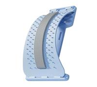 Ghjkldha Back Stretcher, Adjustable Lumbar Support Device, Portable Spinal Cracking Board Compact Size Recovery Tool, ABS Magnetic Design, Back Stretching Fitness 14.96×9.45in