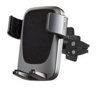 Ghjkldha Car Phone Holder, 11.8cm, Auto Locking Anti Shake Mount, 360 Degree Rotation Cell Phone Housing for Smartphones, Air Vent Mount for Secure and Stable Use in Wheel, Black