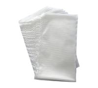 Ghjkldha Carp Fishing Mesh, Solid Bait Netting, Reusable Lure Holder, 11.81 Inches Breathable Refill Bags, Easy-Cast Scent Release, 100 Pieces White, River, Lake, Freshwater Angling Setup