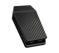 Ghjkldha Cell Phone Stand, Car Cradle, Dashboard Holder, Adjustable Clip, Suction Mount, Black ABS, 6.02x3.23x1.18 inches, for Smartphone Display, GPS Navigation, Vehicle Interior, Daily Commuting
