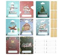 Ghjkldha Christmas Card Money | Christmas Money Cards | Merry Christmas Money Holders | Holiday Greeting Cards Money, Colorful Christmas Cards, Cute Cartoon Money Cards, Winter Holiday Greeting Cards