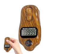 Ghjkldha Contatore digitale regolabile, contatore digitale elettrico, per alleviare lo stress, yoga, meditazione, sport all'aria aperta, preghiera, donne e uomini