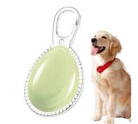 Ghjkldha Dog Collar Light, Rechargeable Safety Pendant, Waterproof and Luminous Anti Lost Dog Light, 1.3x2.44 inches, Pet Accessory for Night Walks, Running, Cycling, and Camping