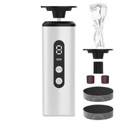 Ghjkldha Electric Callus Remover, Foot Scraper Tool with 9 Speed Ergonomic Dead Skin Remover, Pedicure Machine, Ideal for Winter Cracked Heels and Foots Care Routine