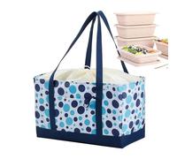 Ghjkldha Grocery Bag, Reusable Tote, Drawstring Shopping Bag, Large Capacity Design, Multiple Pocket Feature, Carry for Home Apartment Outdoor Camping Fishing Picnic Market Shop Travel