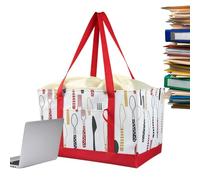 Ghjkldha Grocery Bag, Reusable Tote, Drawstring Shopping Bag, Large Capacity Design, Multiple Pocket Feature, Carry for Home Apartment Outdoor Camping Fishing Picnic Market Shop Travel