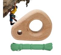 Ghjkldha Hangboard Rock Climbing, Ergonomic Grip Climbing Board, Lightweight Training Equipment Home Gym, Finger Strengthener for Beginners And Professionals, 5x7x3cm