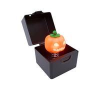 Ghjkldha Music Box, Halloween Musical Case, Spooky Holiday Sound Display, Vintage Wind-Up Design, Themed Decorative Collectible, for Adults Kids Friends Home Workplace Exhibitions Nighttime Use