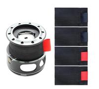 Ghjkldha per bobina di, protezione della bobina a cintura per bobine di,Borsa da per protezione 4x - Canda della di protezione della bobina elastica, legami per cuscinetti e alberi