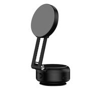 Ghjkldha Phone Mount, Suction Holder, Double Cup Retractable Stand, Car Interior Accessory, Electric Vacuum Magnetic Bracket for Smartphones and Mobile Devices, 4.92x2.28x2.28 Inches