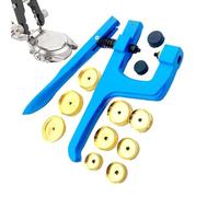 Ghjkldha Pressa per orologi, custodia professionale per orologi, accessori per la pulizia dei gioielli, struttura in metallo, design ergonomico della maniglia, dimensioni standard, uso domestico per