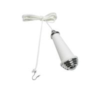 Ghjkldha Pull Cord Control Ceiling Fan, 150cm Nylon String, Chrome Finish, 3.15x0.67 inches, Modern Stylish Design, Easy Procedure, Best for Study Rooms, Hotels, Home Lamp Fixtures